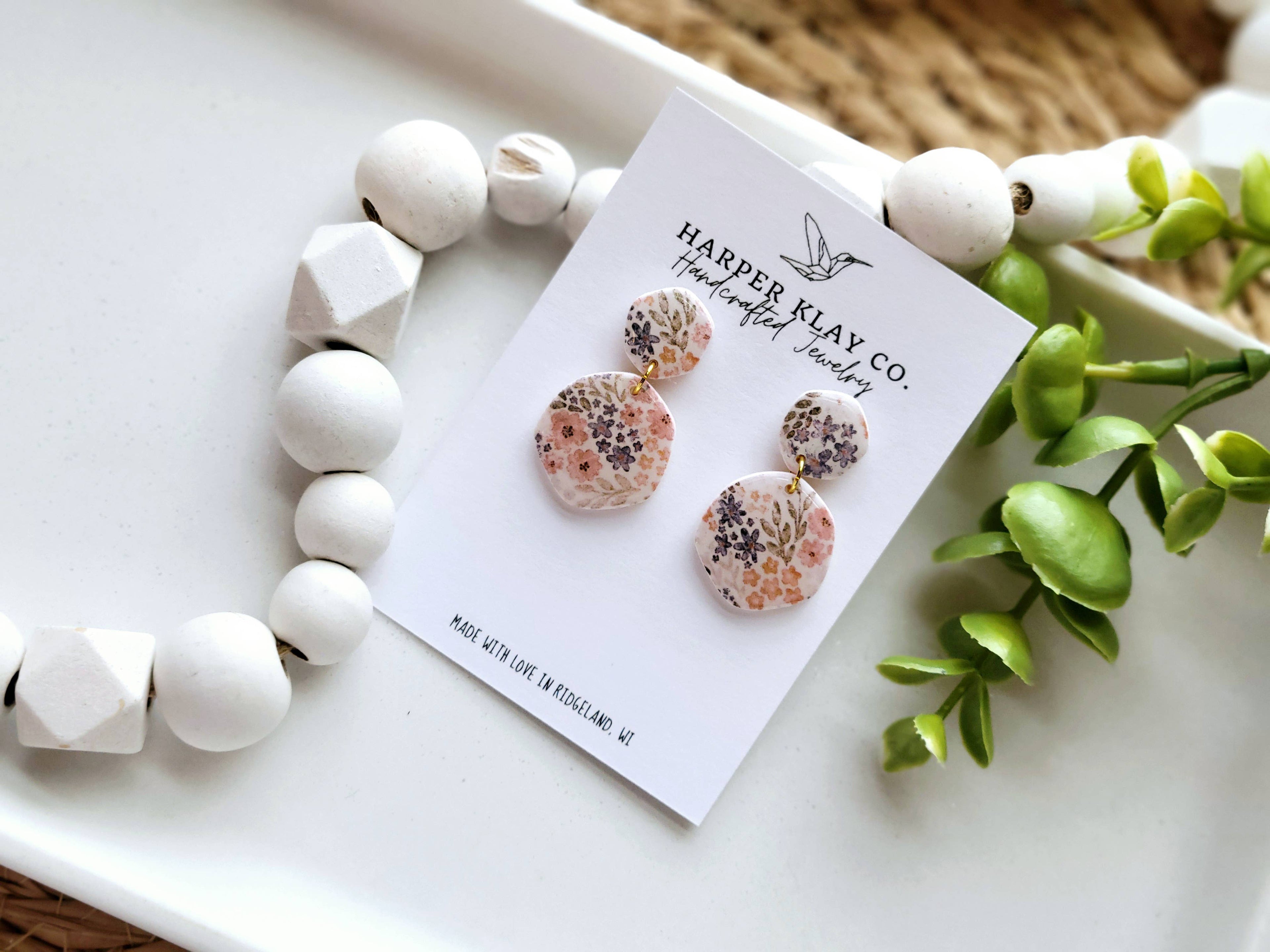 The Renee Set-Polymer Clay Earrings