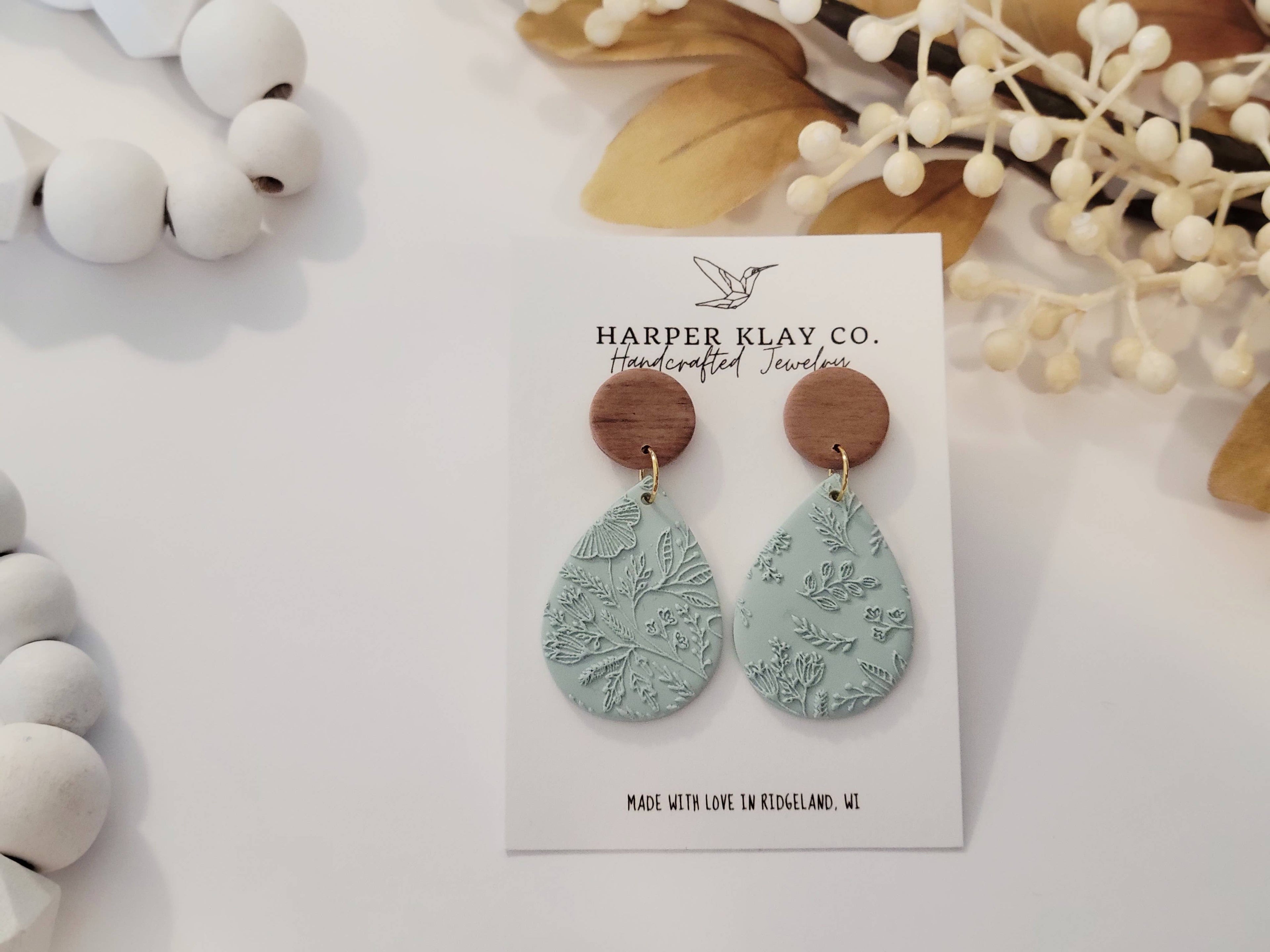 The Hazel Set- Polymer Clay Earrings