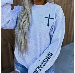 Trust In Jesus Graphic Sweatshirt