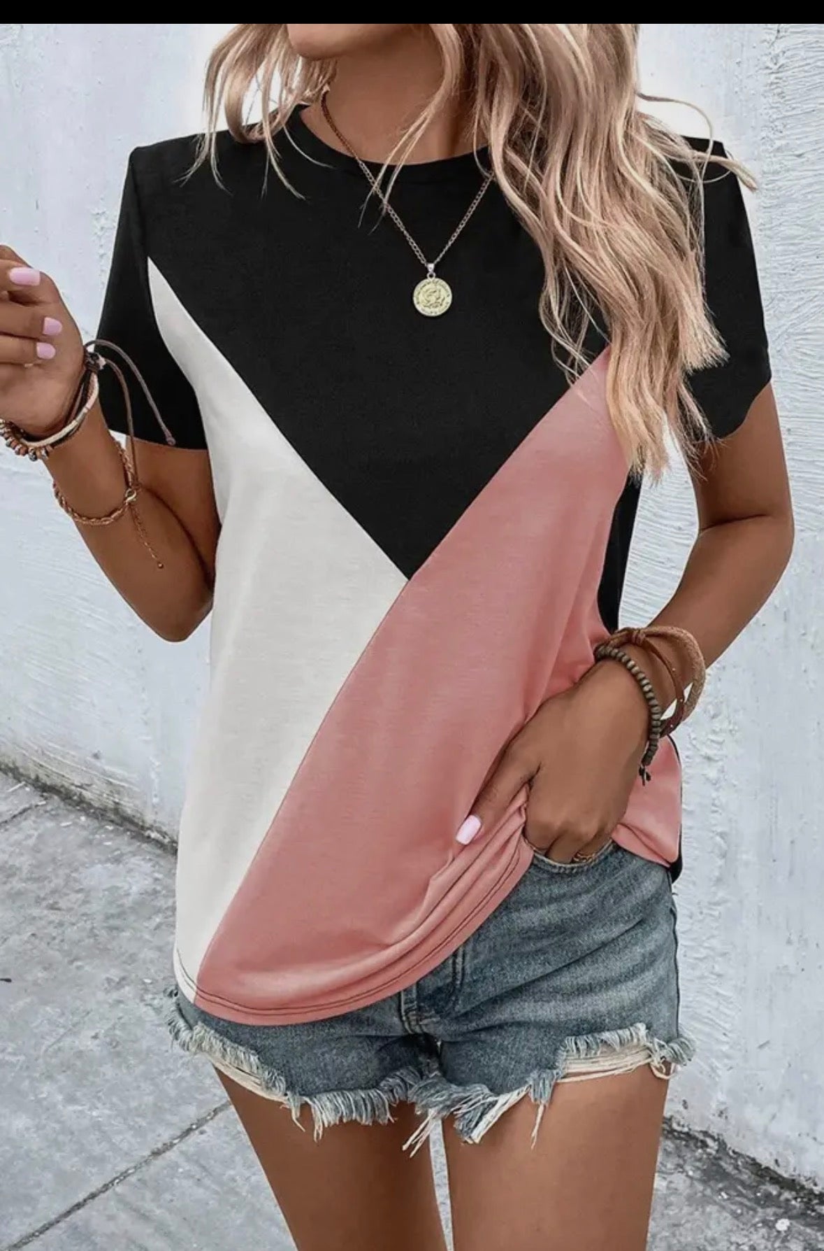 Color Block Top