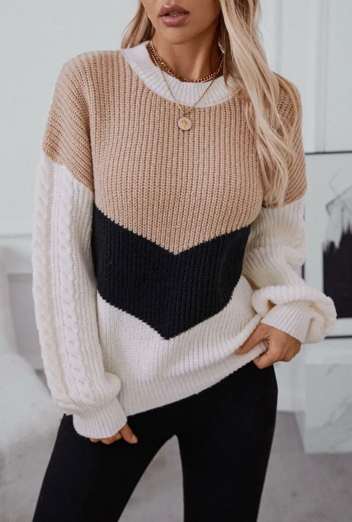 Cable Knit Sweater