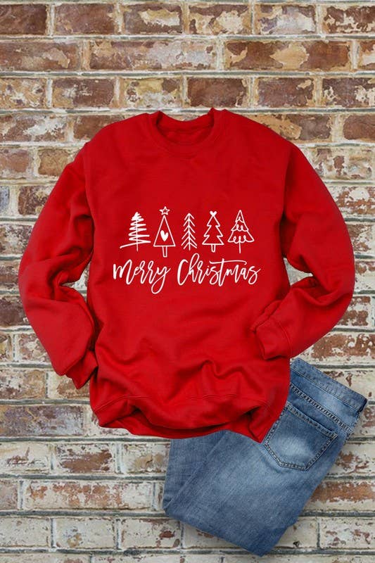 Merry Christmas, Christmas, Unisex Crewneck Fleece Sweatshirts